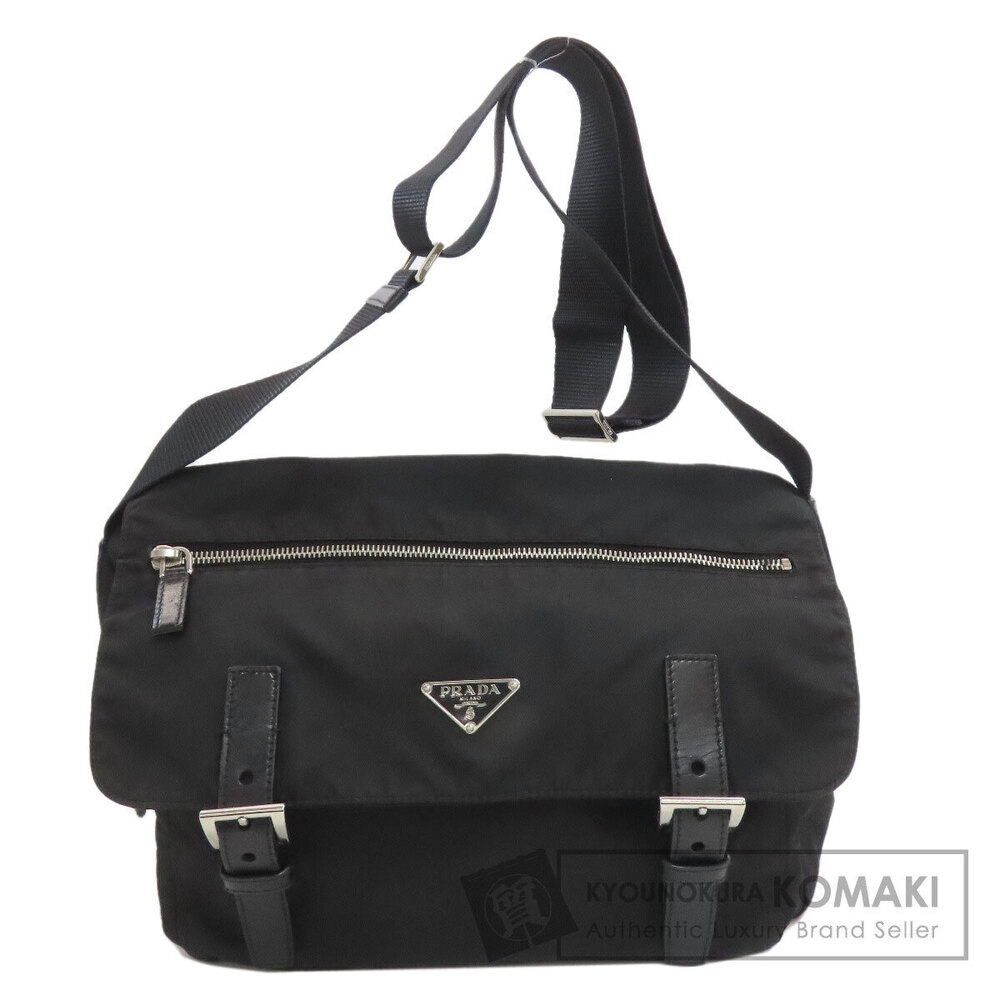 Prada Arque Vitello Daino Leather Hobo Shoulder Bag Black
